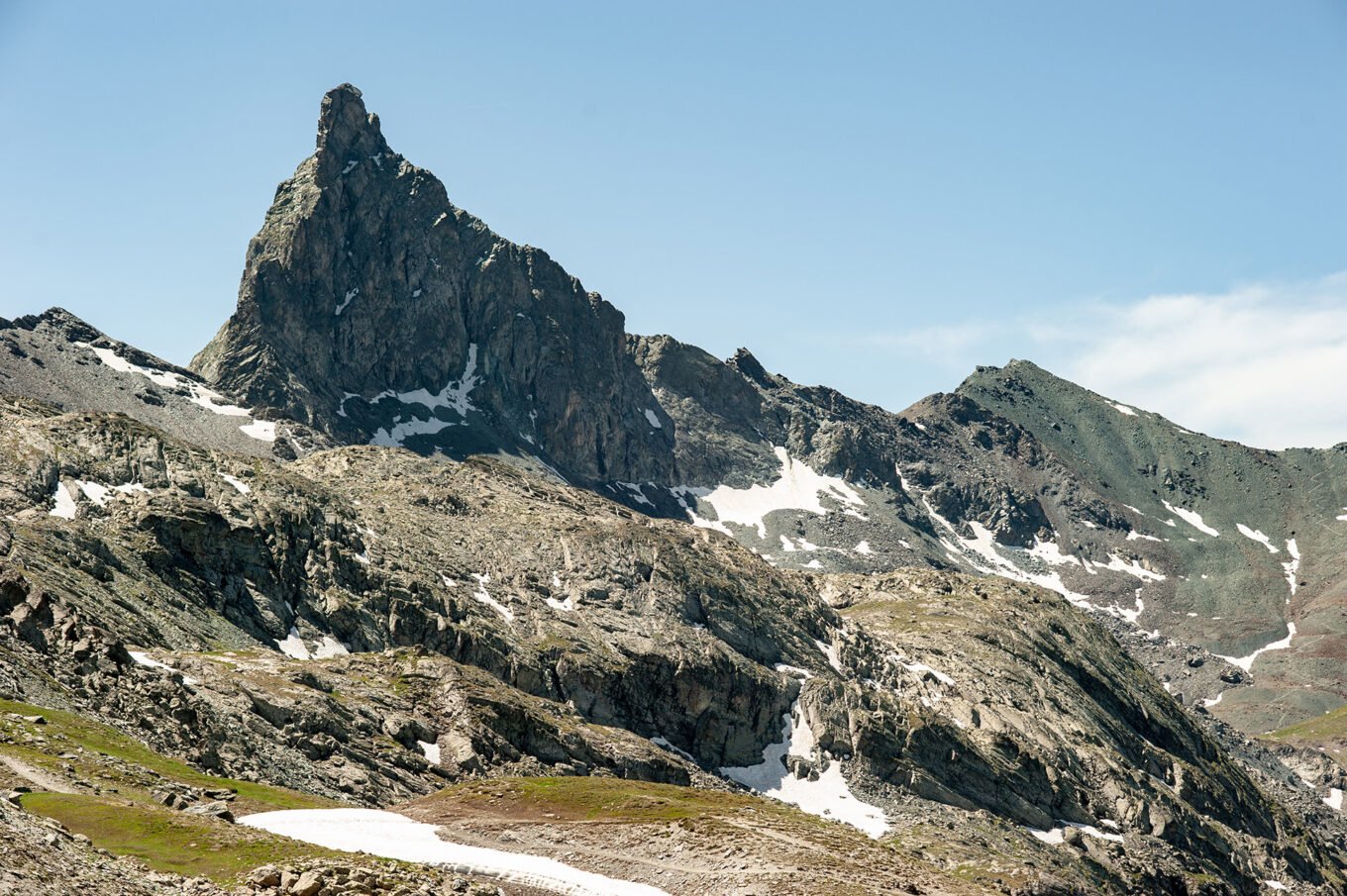 Randonnée Tour du Queyras par l'Ubaye en 9 jours - Vue panoramique sur la Tête des Toillies