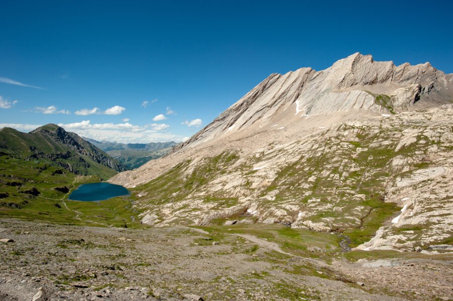 Randonnée Tour du Queyras par l'Ubaye en 9 jours - Le Lac Foréant et la Crête de la Taillante