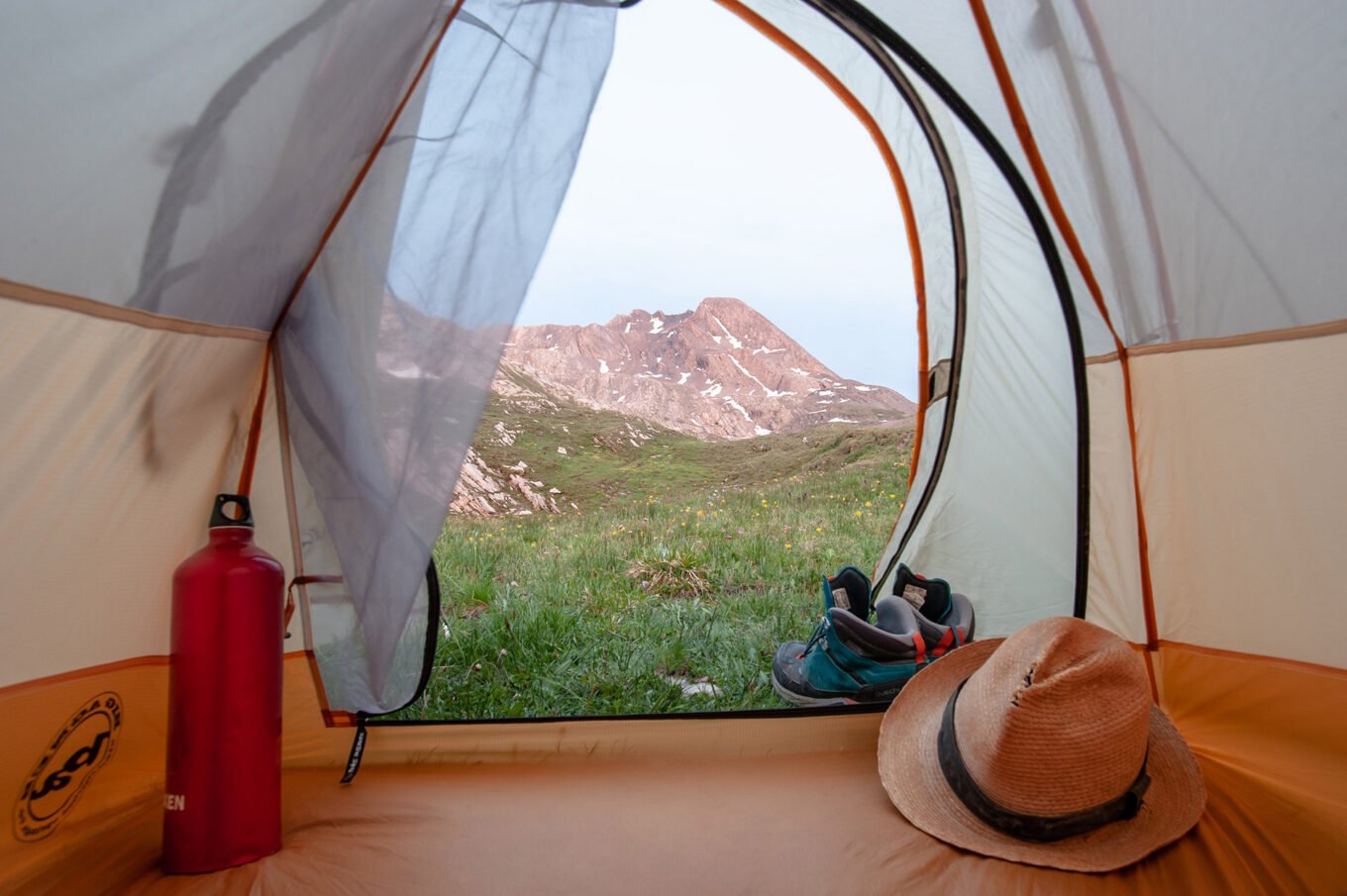 Randonnée Tour du Queyras par l'Ubaye en 9 jours - Bivouac dans le Queyras : chambre avec vue