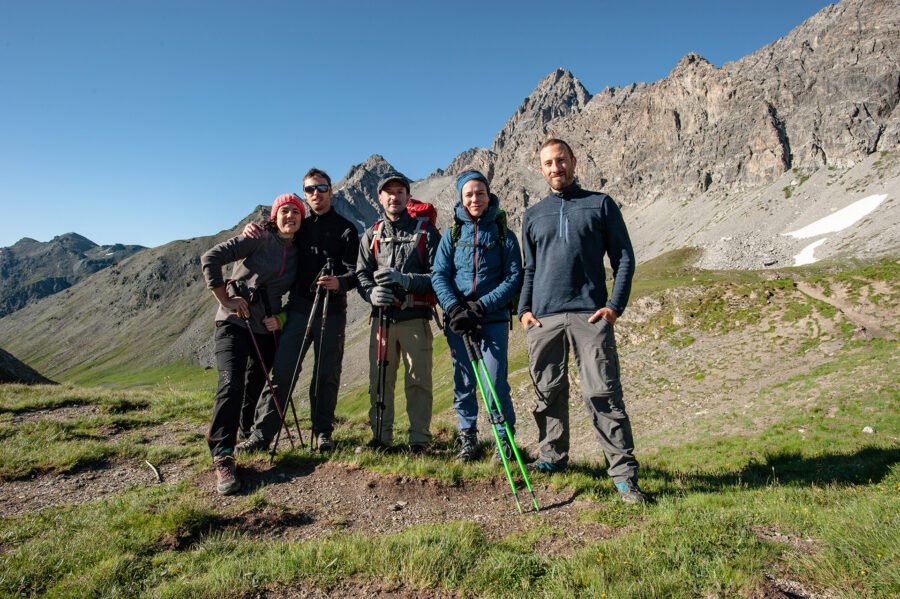 Randonnée Tour du Queyras par l'Ubaye en 9 jours - Le Col des Marsailles