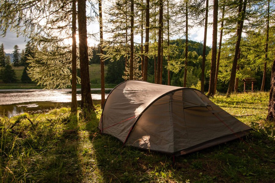 Randonnée Tour du Queyras par l'Ubaye en 9 jours - Bivouac au bord du lac