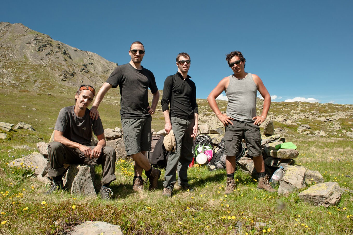 Randonnée Tour du Mont Thabor - Premier bivouac en fin d’après-midi sous le col des Marches