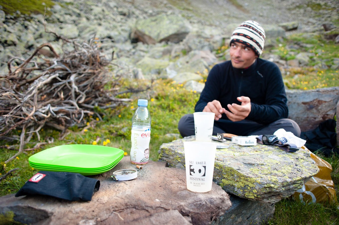 Randonnée Tour du Mont Thabor - Premier bivouac en fin d’après-midi sous le col des Marches