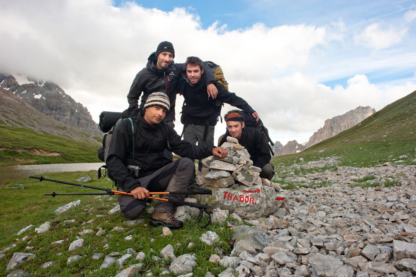 Randonnée Tour du Mont Thabor - Groupe de randonneurs