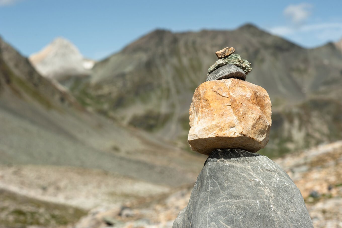 Randonnée itinérante traversée des la Vanoise en 6 jours - Le plan des Cairns