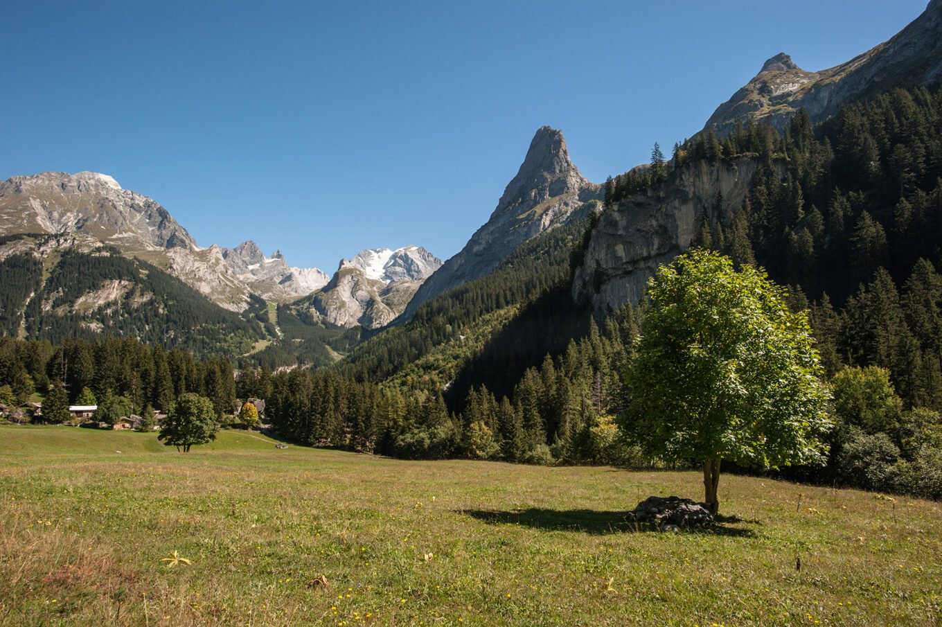 Randonnée itinérante traversée des la Vanoise en 6 jours - Arrivée à Pralognan-la-Vanoise