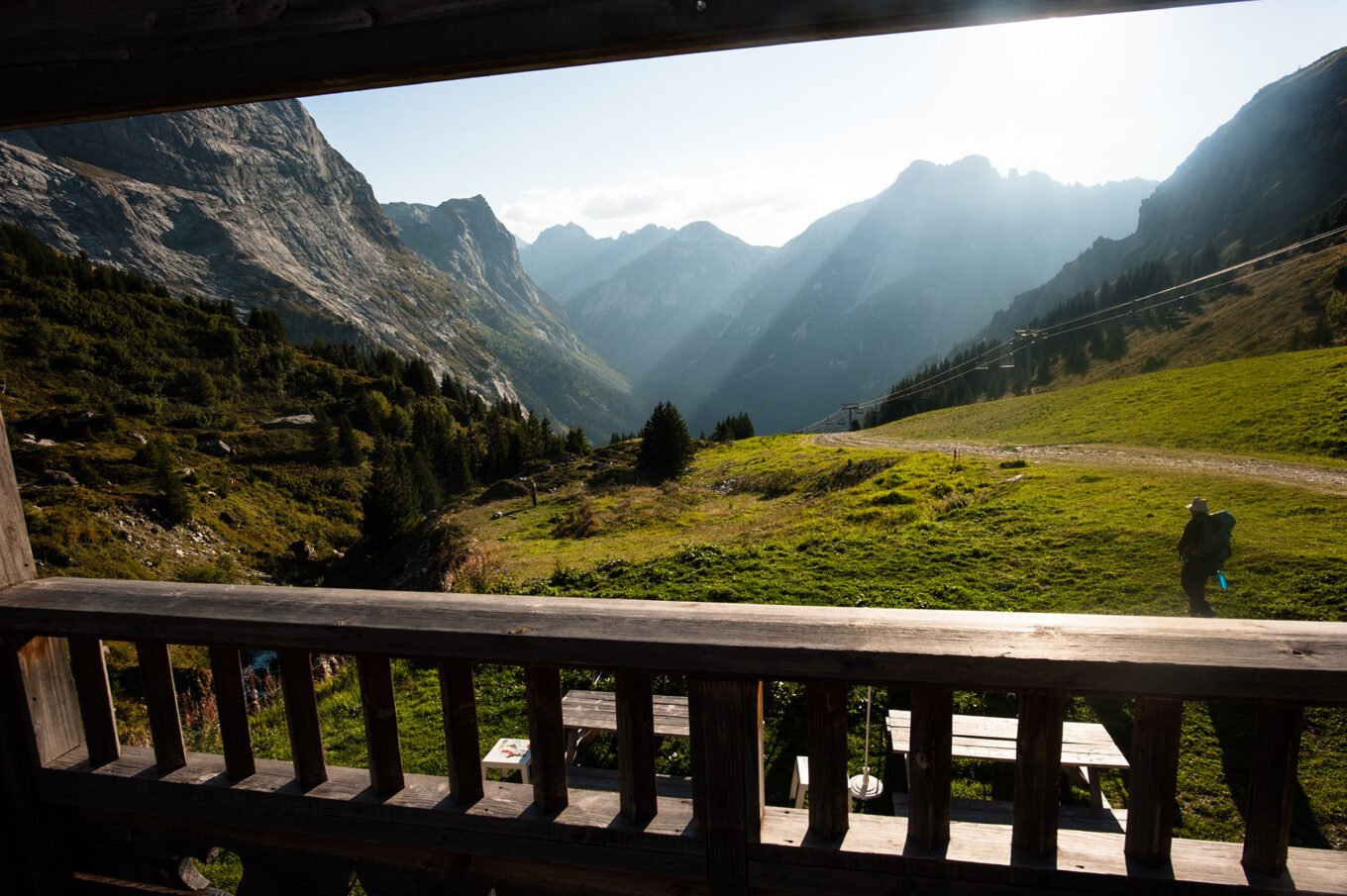 Randonnée itinérante traversée des la Vanoise en 6 jours - Arrivée au Refuge des Barmettes