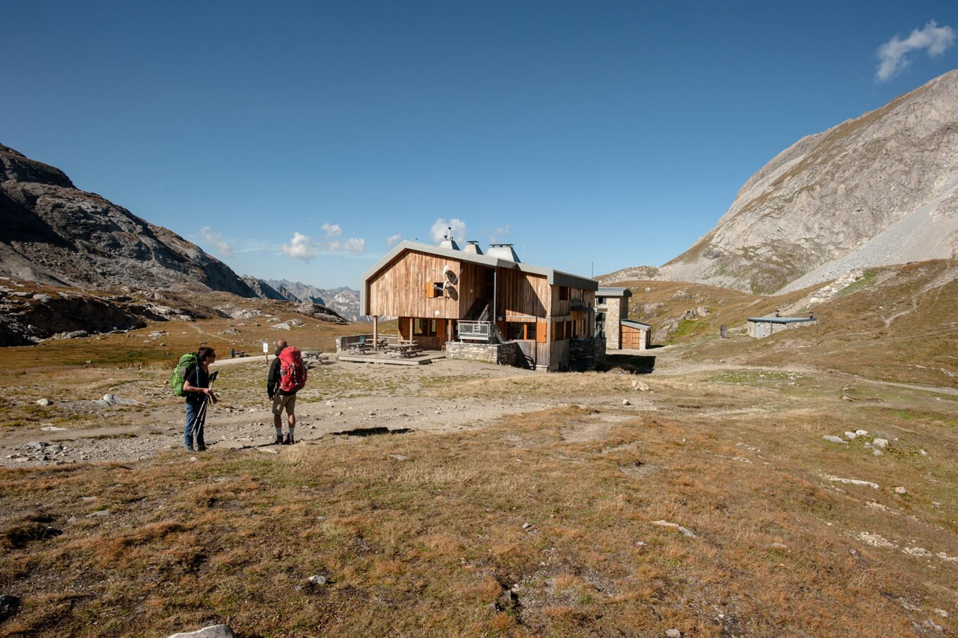 Randonnée itinérante traversée des la Vanoise en 6 jours - Le refuge du Col de la Vanoise