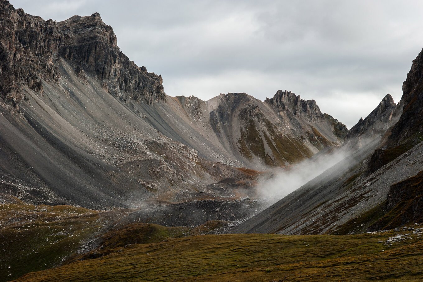 Randonnée itinérante traversée des la Vanoise en 6 jours - Les Rochers Rouges en Vanoise